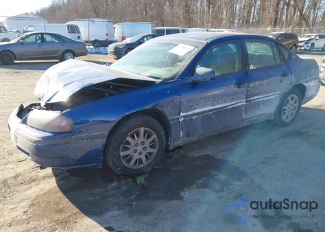 2004 Chevrolet Impala z USA, uszkodzony, nr VIN 2G1WF52E849405171